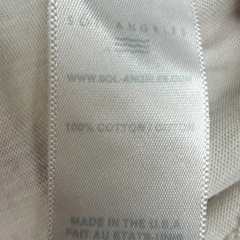 Sol Angeles Womens Love Ringer T-Shirt Patriotic Stars Stripes Sm thin retro - Picture 6 of 8